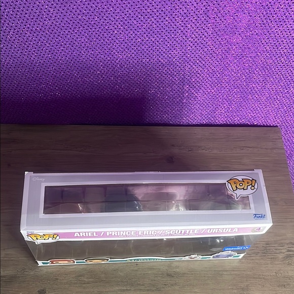 Funko Pop! Disney The Little Mermaid 4-Pack - Picture 4 of 9